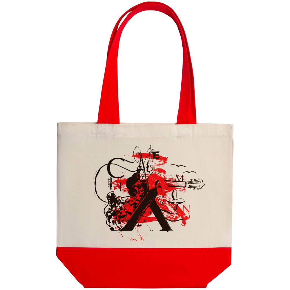 Артикул: P70411.50 — Холщовая сумка Carmen and Сarwoman, красная