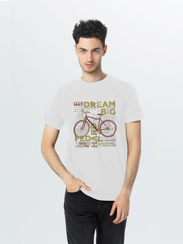 Артикул: P70539.60 — Футболка Bicycle, белая