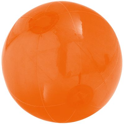 Артикул: P74144.20 — Надувной пляжный мяч Sun and Fun, полупрозрачный оранжевый