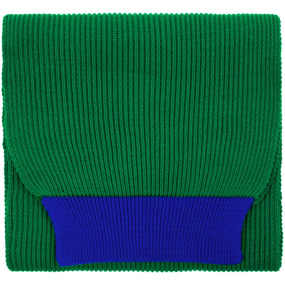 Артикул: P76262.49 — Шарф Snappy, зеленый с синим