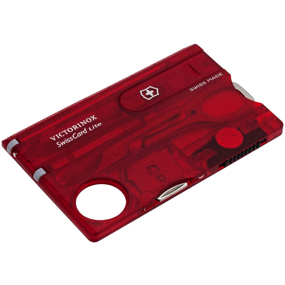 Артикул: P7702.55 — Набор инструментов SwissCard Lite, красный