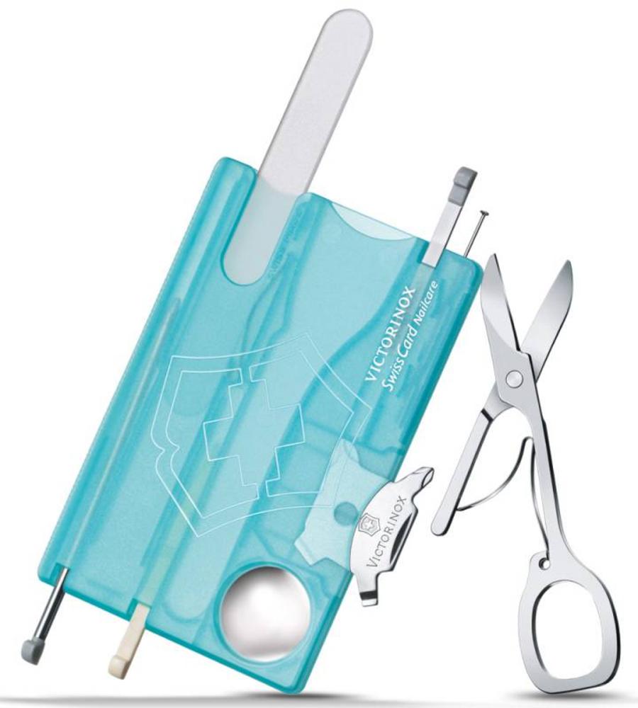 Артикул: P7770.45 — Набор инструментов SwissCard Nailcare, голубой