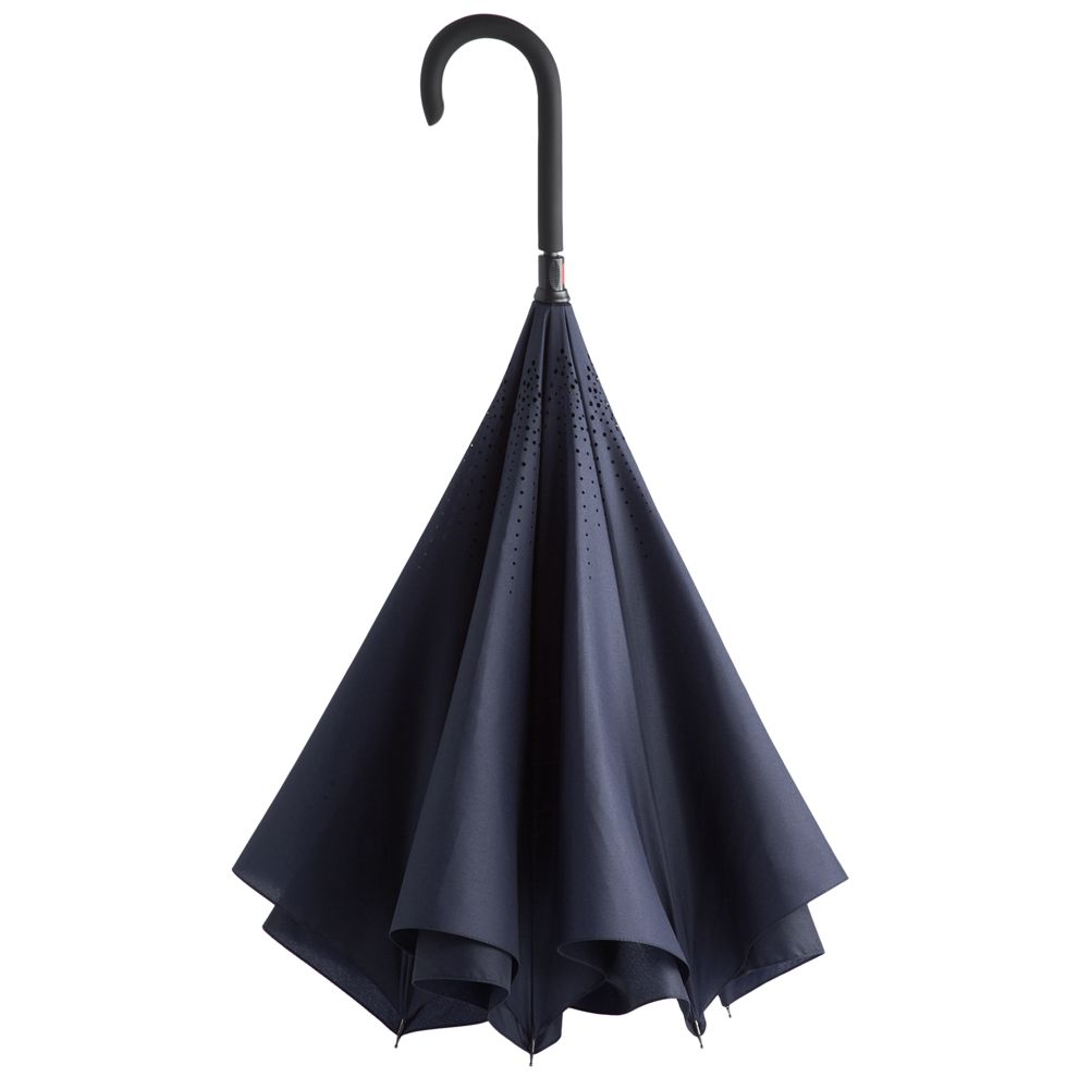 Артикул: P15981.44 — Зонт наоборот Style, трость, темно-синий
