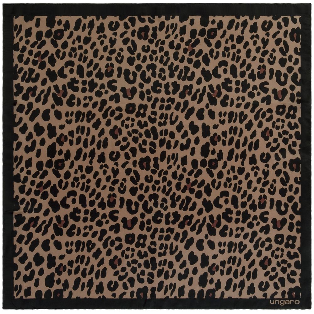 Артикул: PUFM756Y — Платок Leopardo Silk, коричневый