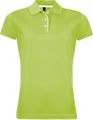 P01179280 - Рубашка поло женская Performer Women 180 зеленое яблоко