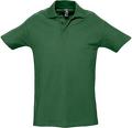 P1898.92 - Рубашка поло мужская Spring 210, темно-зеленая