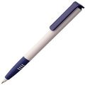 P1204.64 - Ручка шариковая Senator Super Soft, белая с синим