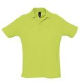 P1379.94 - Рубашка поло мужская Summer 170, зеленое яблоко