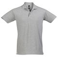 P1898.11 - Рубашка поло мужская Spring 210, серый меланж