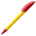 P1912.85 - Ручка шариковая Prodir DS3 TPP Special, желтая с красным