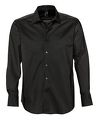 P2508.30 - Рубашка мужская с длинным рукавом Brighton, черная