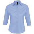 P2510.14 - Рубашка женская с рукавом 3/4 Effect 140, голубая