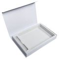 P13069.10 - Коробка Silk с ложементом под ежедневник 15х21 см и ручку, серебристая