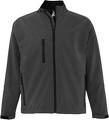P4367.10 - Куртка мужская на молнии Relax 340, темно-серая