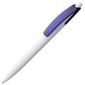 P4708.64 - Ручка шариковая Bento, белая с синим