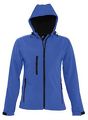 P5570.44 - Куртка женская с капюшоном Replay Women, ярко-синяя