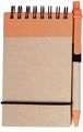 P5596.20 - Блокнот на кольцах Eco Note с ручкой, оранжевый