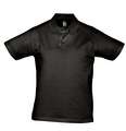 P6086.30 - Рубашка поло мужская Prescott Men 170, черная