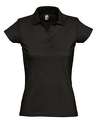 P6087.30 - Рубашка поло женская Prescott Women 170, черная