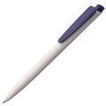 P6308.64 - Ручка шариковая Senator Dart Polished, бело-синяя