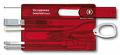 P7703.55 - Набор инструментов SwissCard, полупрозрачный красный
