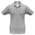PPU409610 - Рубашка поло Safran серый меланж
