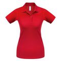 PPW455004 - Рубашка поло женская Safran Pure красная