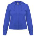 PWW642450 - Толстовка женская Hooded Full Zip ярко-синяя