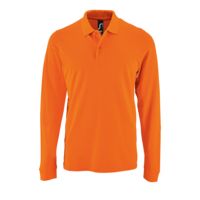 P02087400 - Рубашка поло мужская с длинным рукавом Perfect LSL Men, оранжевая