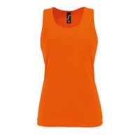 P02117404 - Майка женская Sporty TT Women, оранжевый неон