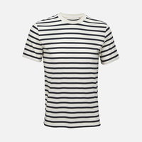 Футболка унисекс Legend, молочно-белая с темно-синим (P03981537)