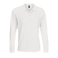P03983102 - Рубашка поло с длинным рукавом Prime LSL, белая