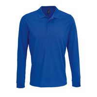 P03983241 - Рубашка поло с длинным рукавом Prime LSL, ярко-синяя (royal)