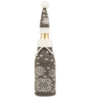 Чехол на бутылку Snow Fairy, серый (P10615.11)