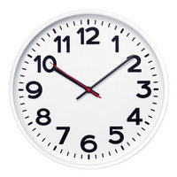 Часы настенные ChronoTop, белые (P10732.60)