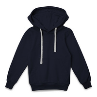 Толстовка с капюшоном детская Kirenga Kids, темно-синяя (P11147.40)