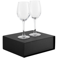P11404.30 - Набор из 2 бокалов для вина Wine House, черный