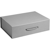 P1142.11 - Коробка Case, подарочная, серая матовая