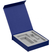 P11607.40 - Коробка Latern для аккумулятора 5000 мАч, флешки и ручки, синяя