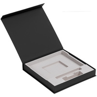 P11701.30 - Коробка Memoria под ежедневник, аккумулятор и ручку, черная
