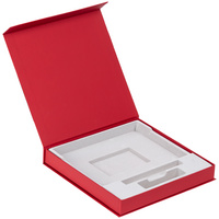 Коробка Memoria под ежедневник, аккумулятор и ручку, красная (P11701.50)