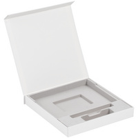 Коробка Memoria под ежедневник, аккумулятор и ручку, белая (P11701.60)