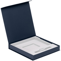 Коробка Memoria под ежедневник и ручку, синяя (P11702.40)