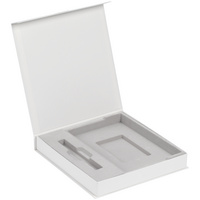 Коробка Arbor под ежедневник и ручку, белая (P11704.60)