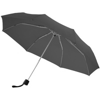 Зонт складной Fiber Alu Light, черный (P11848.30)