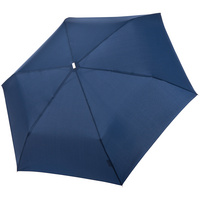Зонт складной Fiber Alu Flach, темно-синий (P11851.40)