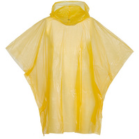 Дождевик-пончо RainProof, желтый (P11874.80)