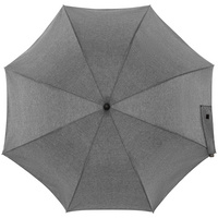 Зонт-трость rainVestment, светло-серый меланж (P12062.10)