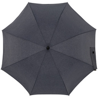 P12062.40 - Зонт-трость rainVestment, темно-синий меланж