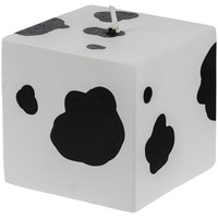 Свеча Spotted Cow, куб (P12204)